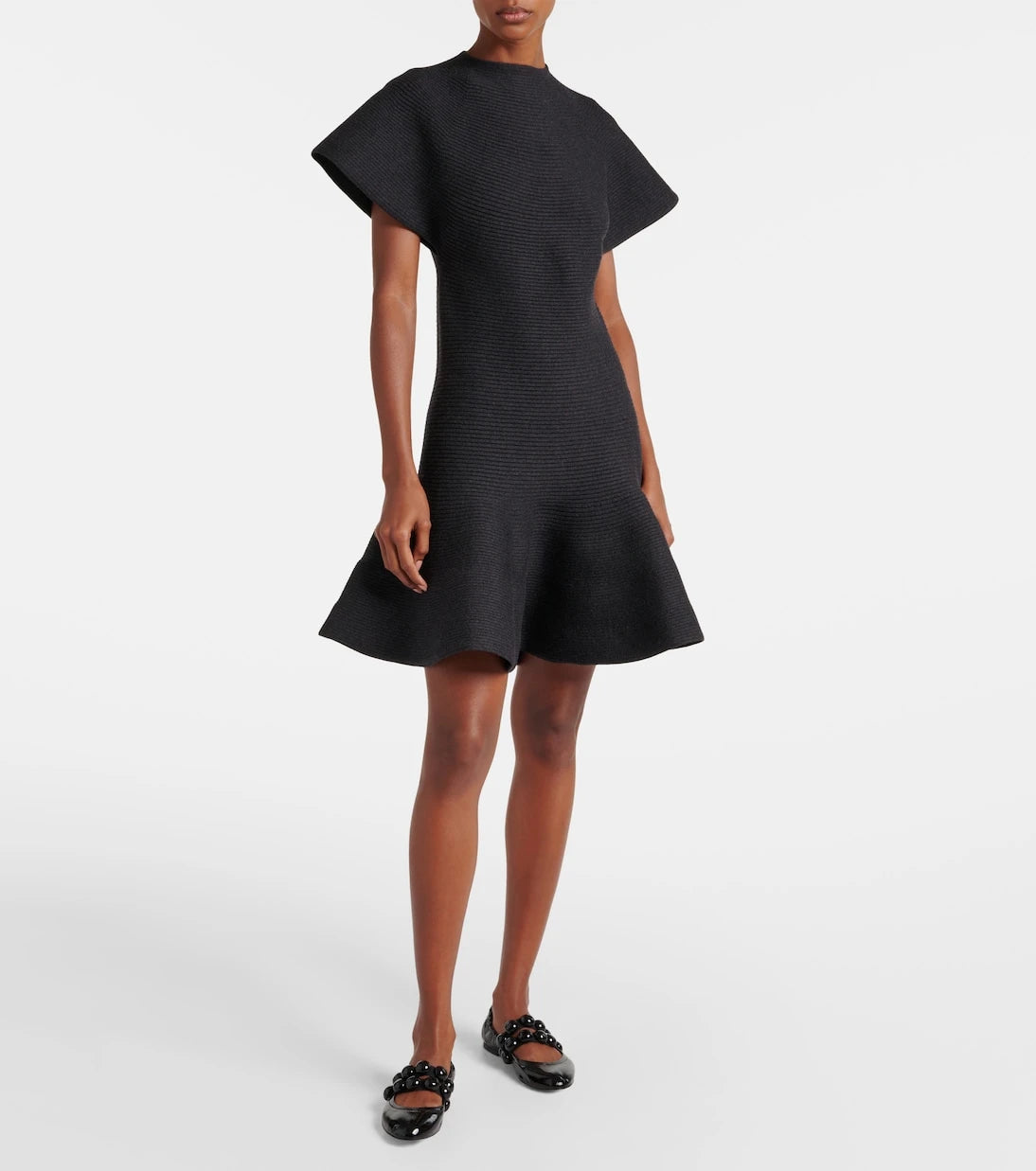 Alaïa - Wool-blend minidress