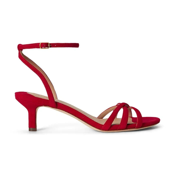 Lauren Ralph Lauren Süet Sandalet Kendyl Kttn