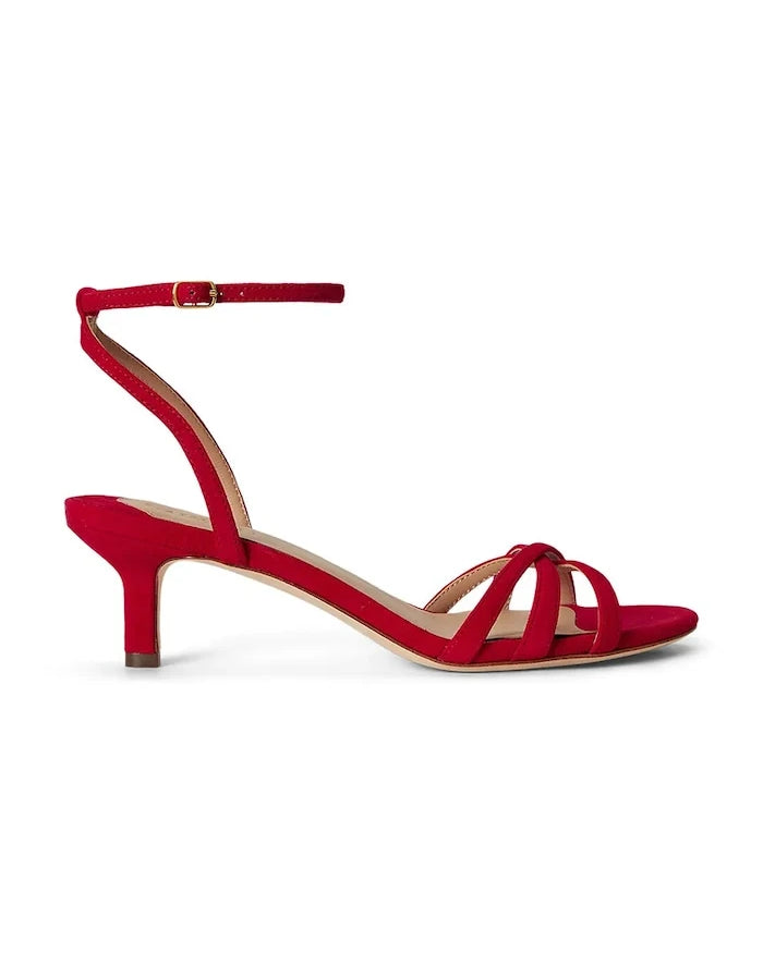 Lauren Ralph Lauren Süet Sandalet Kendyl Kttn