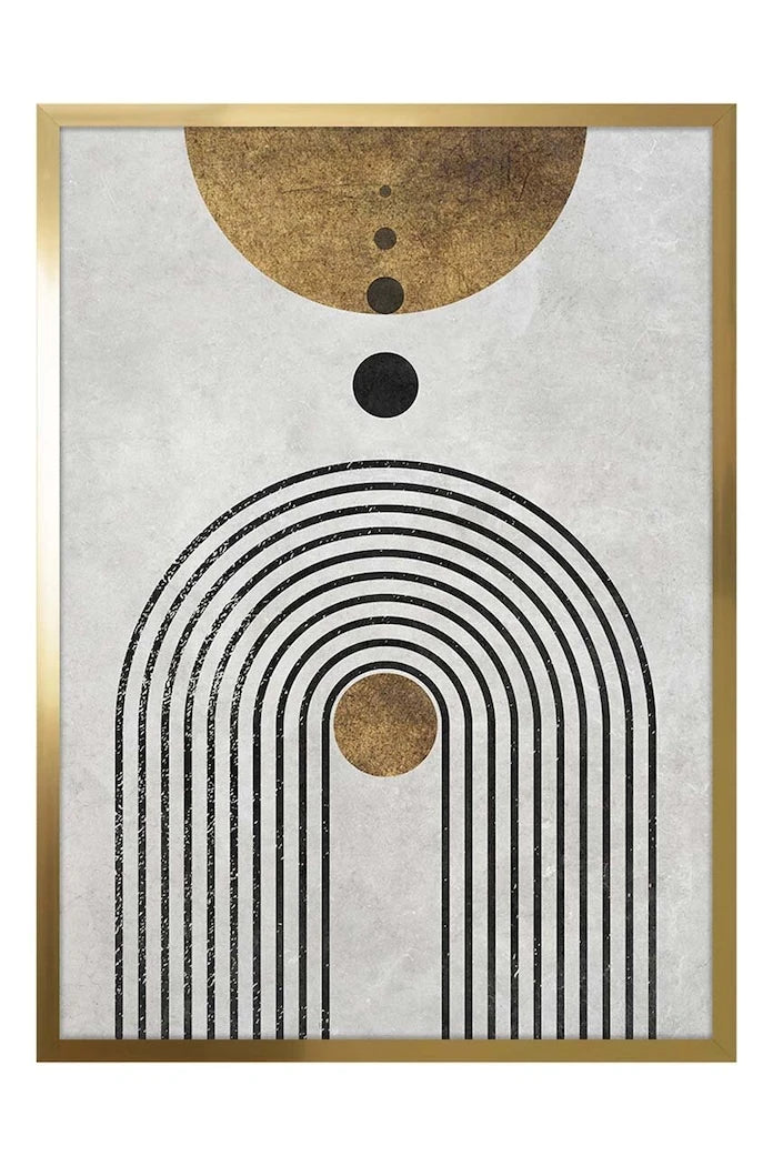 Çerçeveli Kağıt Reprodüksiyonu 50x70 cm