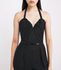 Max Mara Black Virgin Wool Jumpsuit