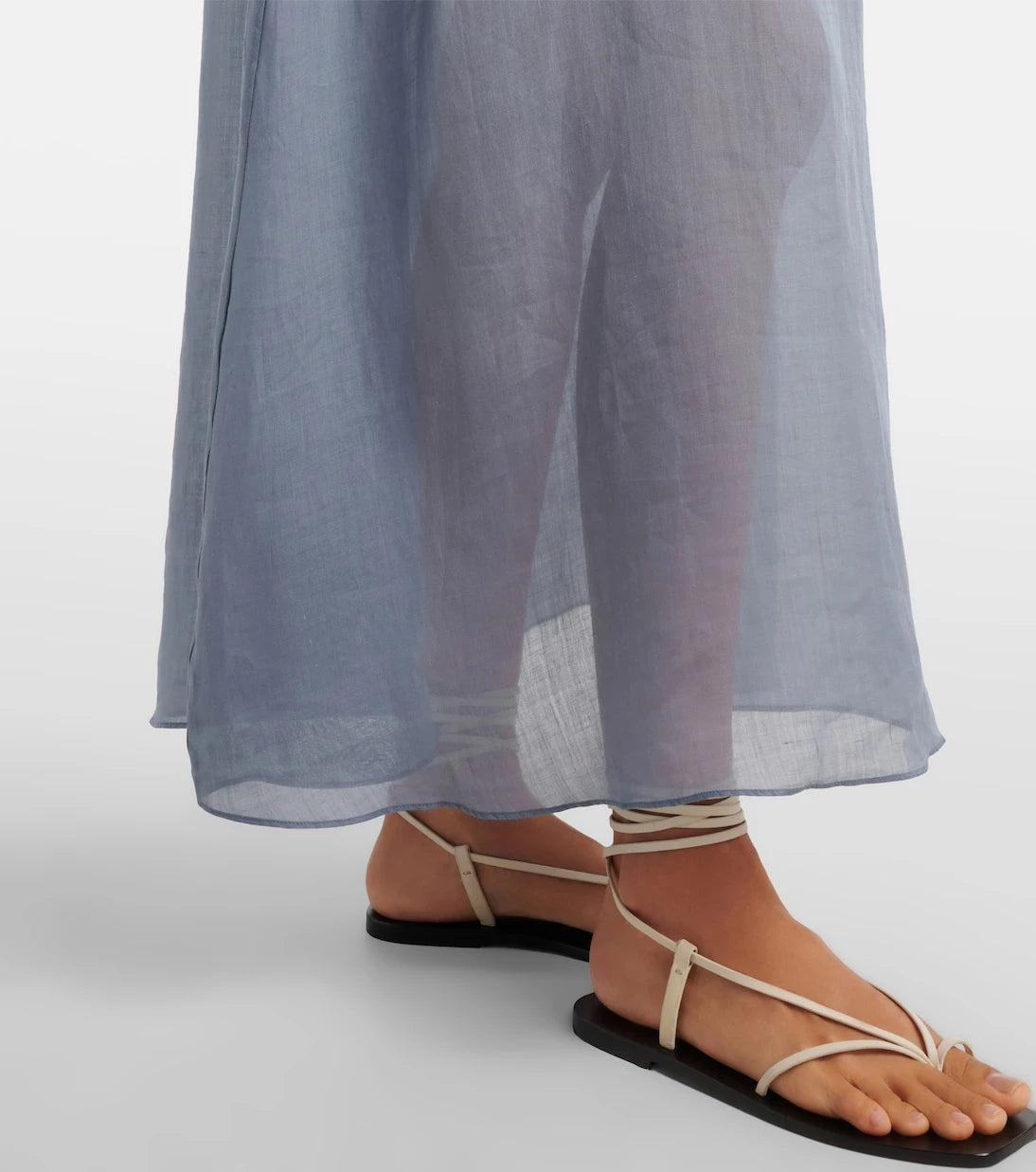 Leset - Niko ramie maxi dress