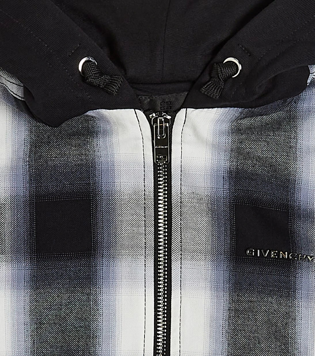 Givenchy Kids - جاكيت قطني كاروهات 4G