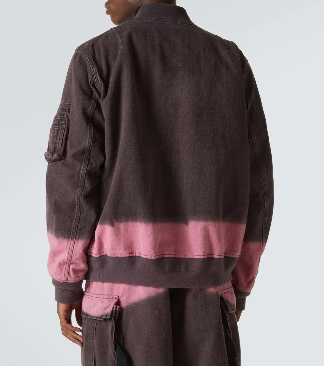 Sacai - Ombré cotton blouson