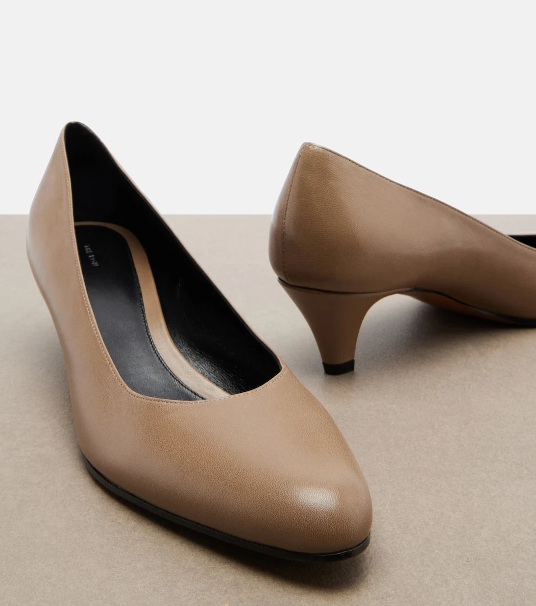 The Row - Ornella leather pumps