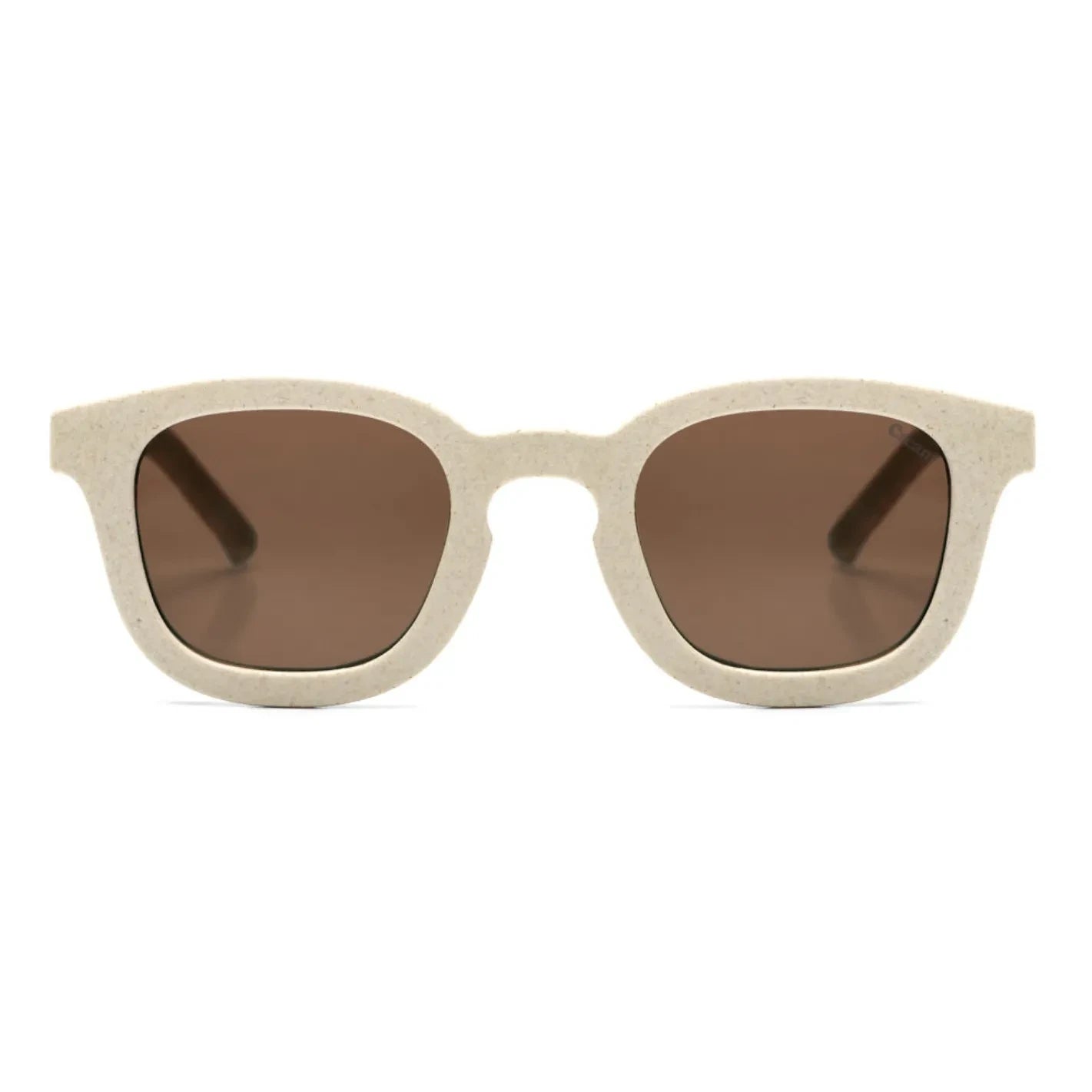 Cream - Square Sunglasses | Ecru