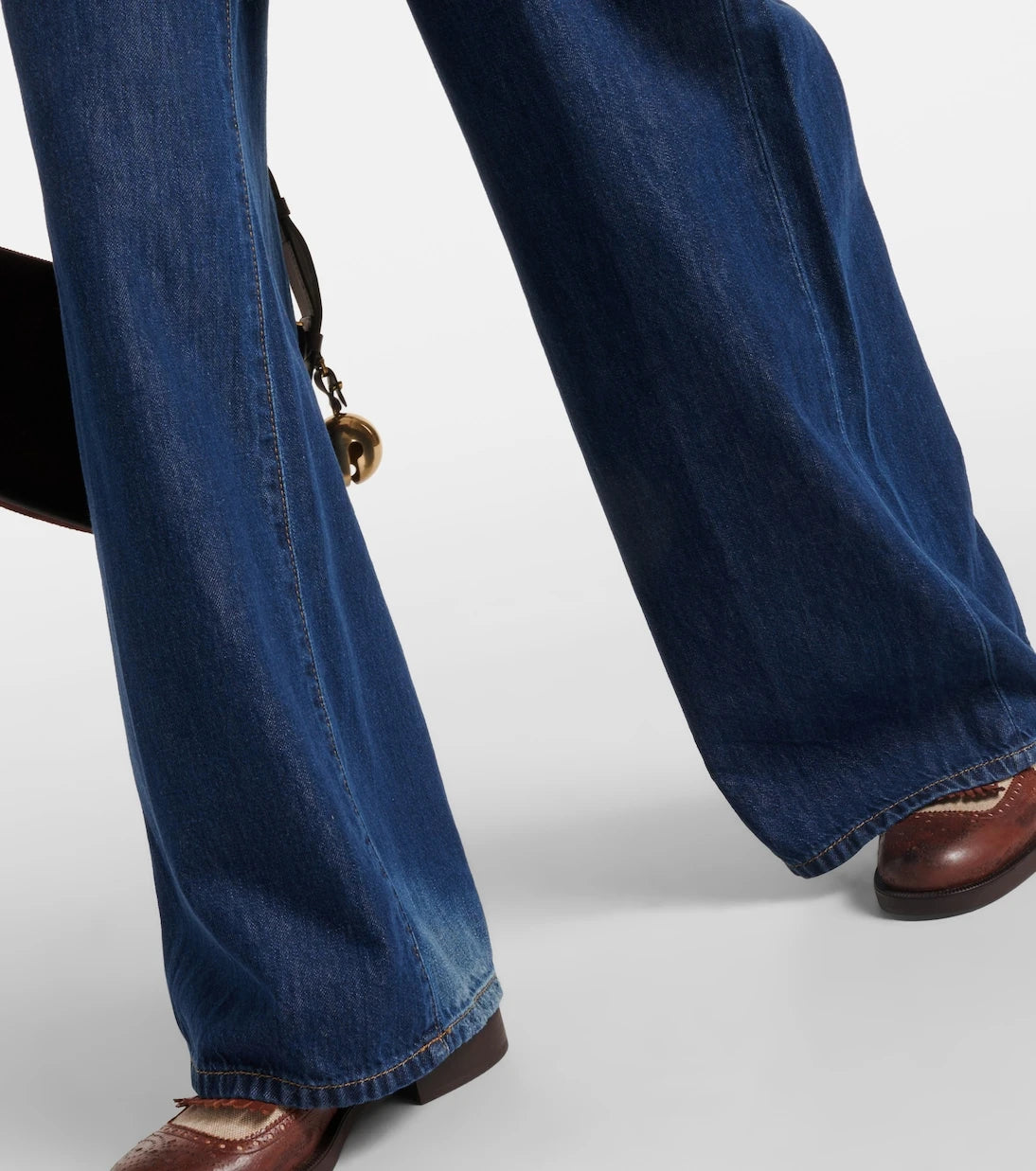 Re/Done - Palazzo mid-rise wide-leg jeans