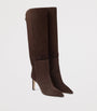 Jimmy Choo Alizze 85 Suede Knee-High Boots