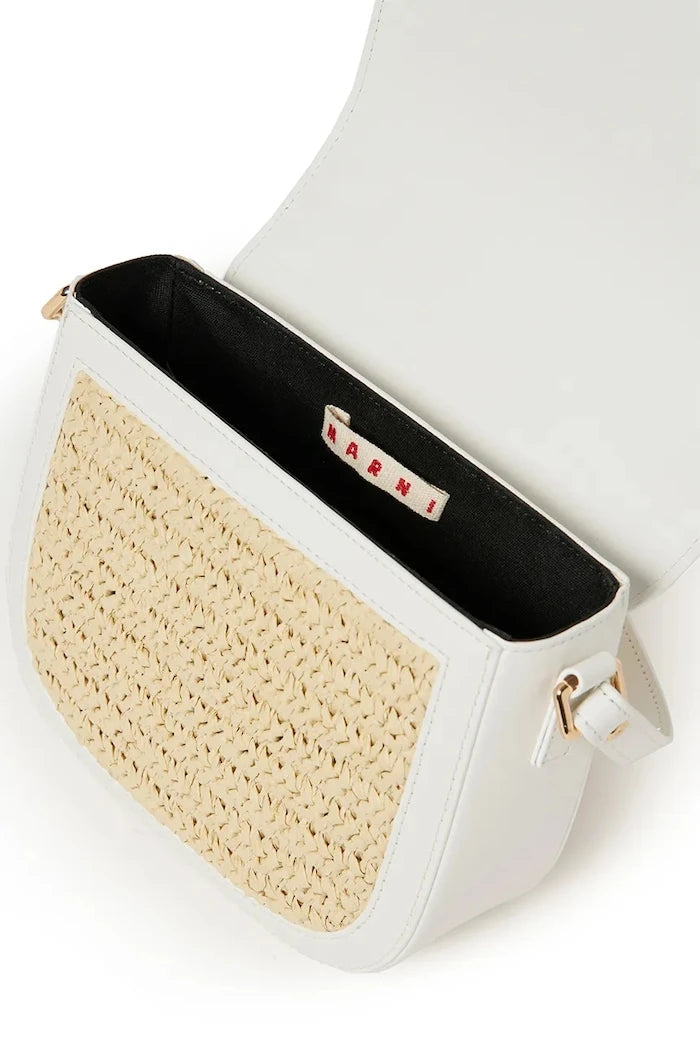 Детска чанта Marni MW113F RAFFIA EFFECT SMILE BAG BAGS