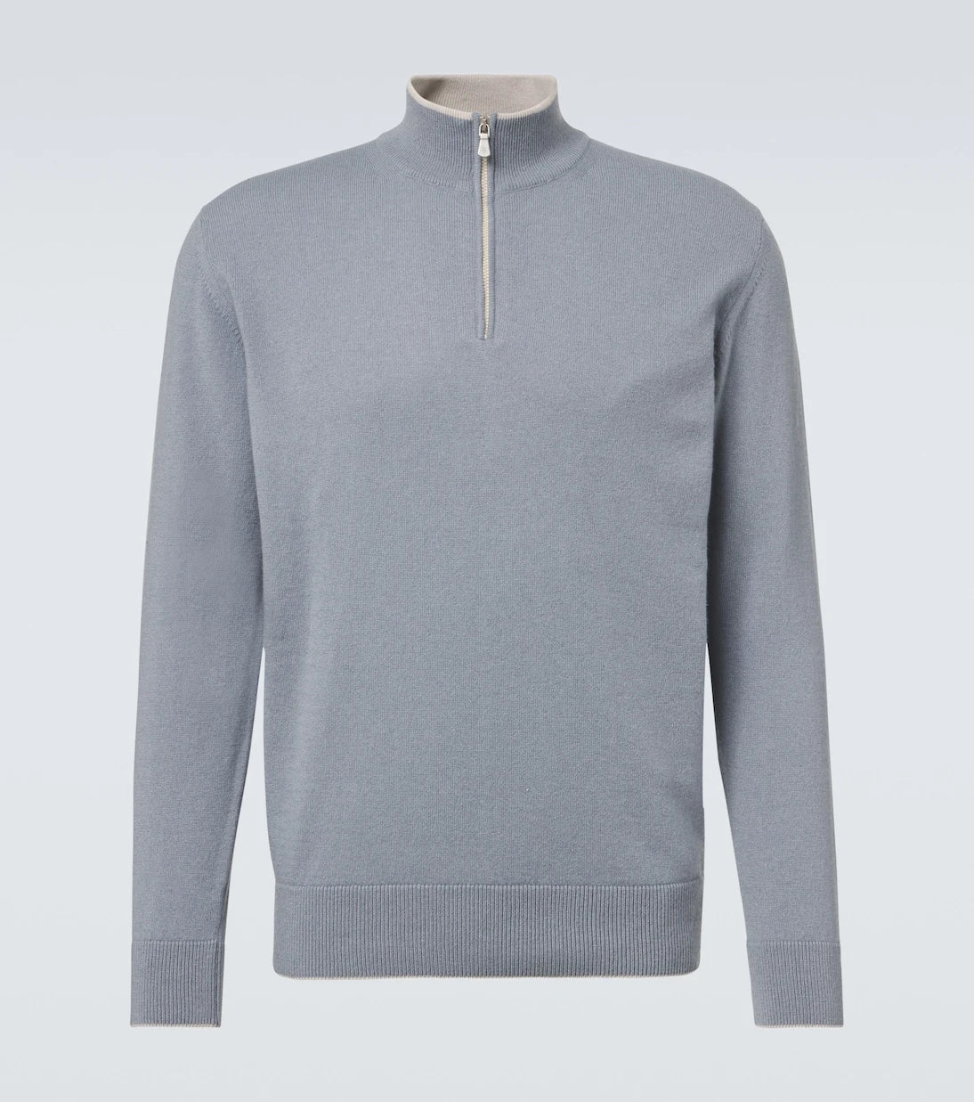 Eleventy - Cashmere half-zip sweater