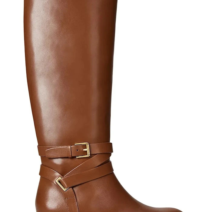 Lauren Ralph Lauren Collins Tll Deri Çizme