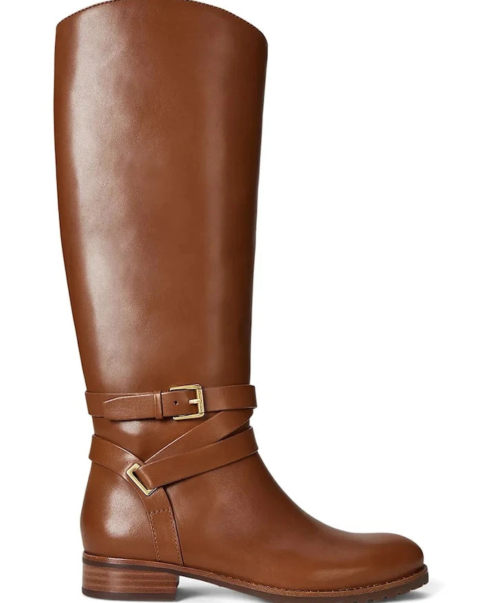 Lauren Ralph Lauren Collins Tll Deri Çizme