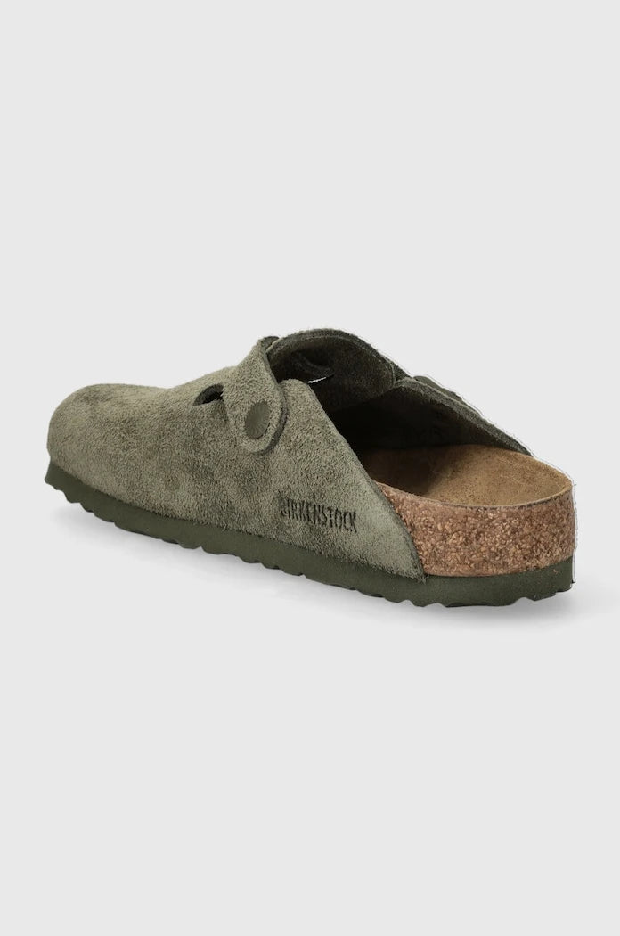 Велурени чехли Birkenstock Boston