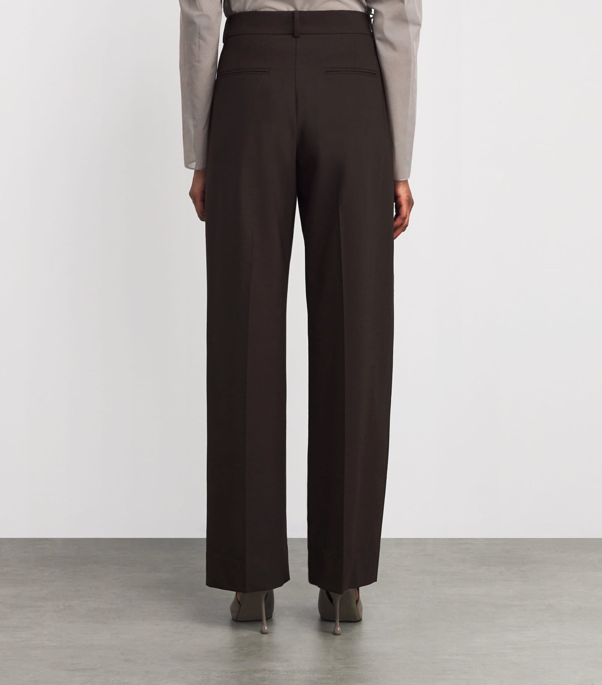 ESSE Studios Brown Onus Tailored Trousers
