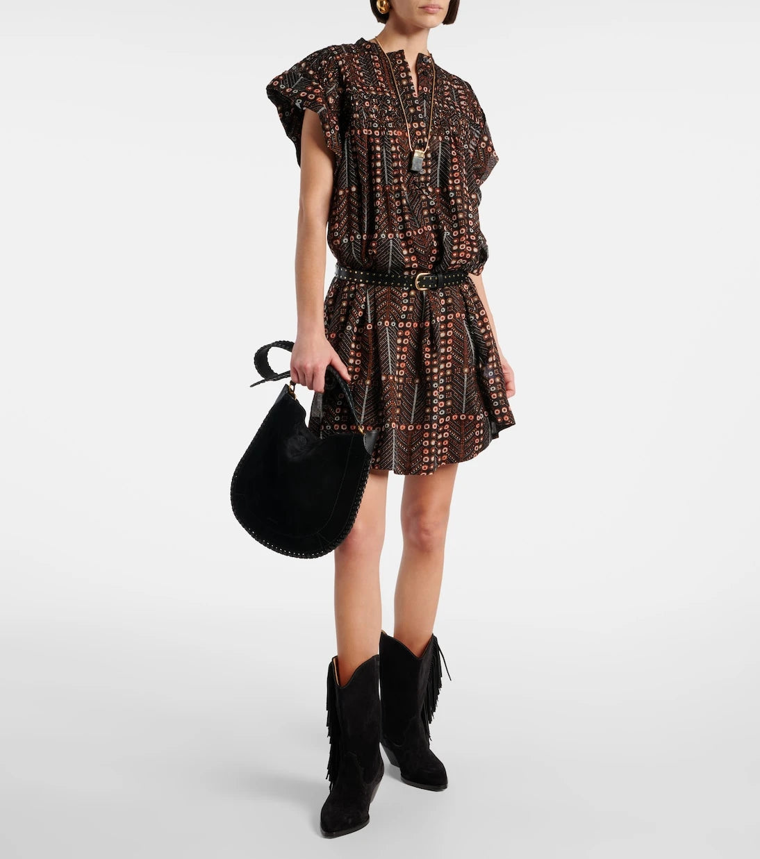 Marant Etoile - Leazali cotton minidress