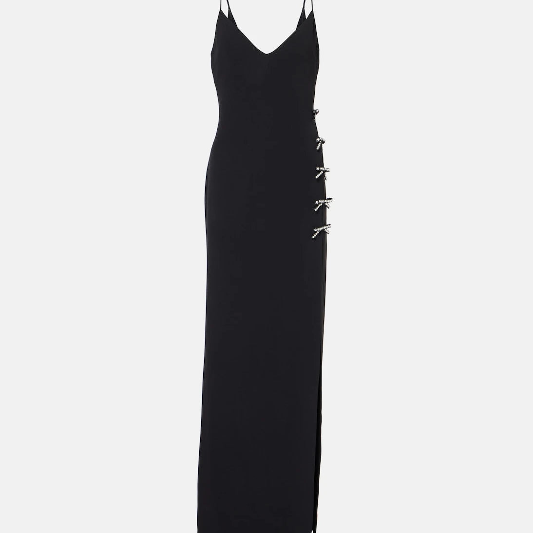 Elie Saab - Embellished bow-detail cady gown