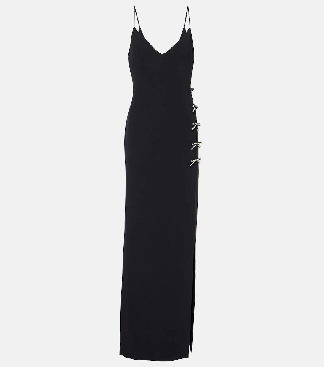 Elie Saab - Embellished bow-detail cady gown