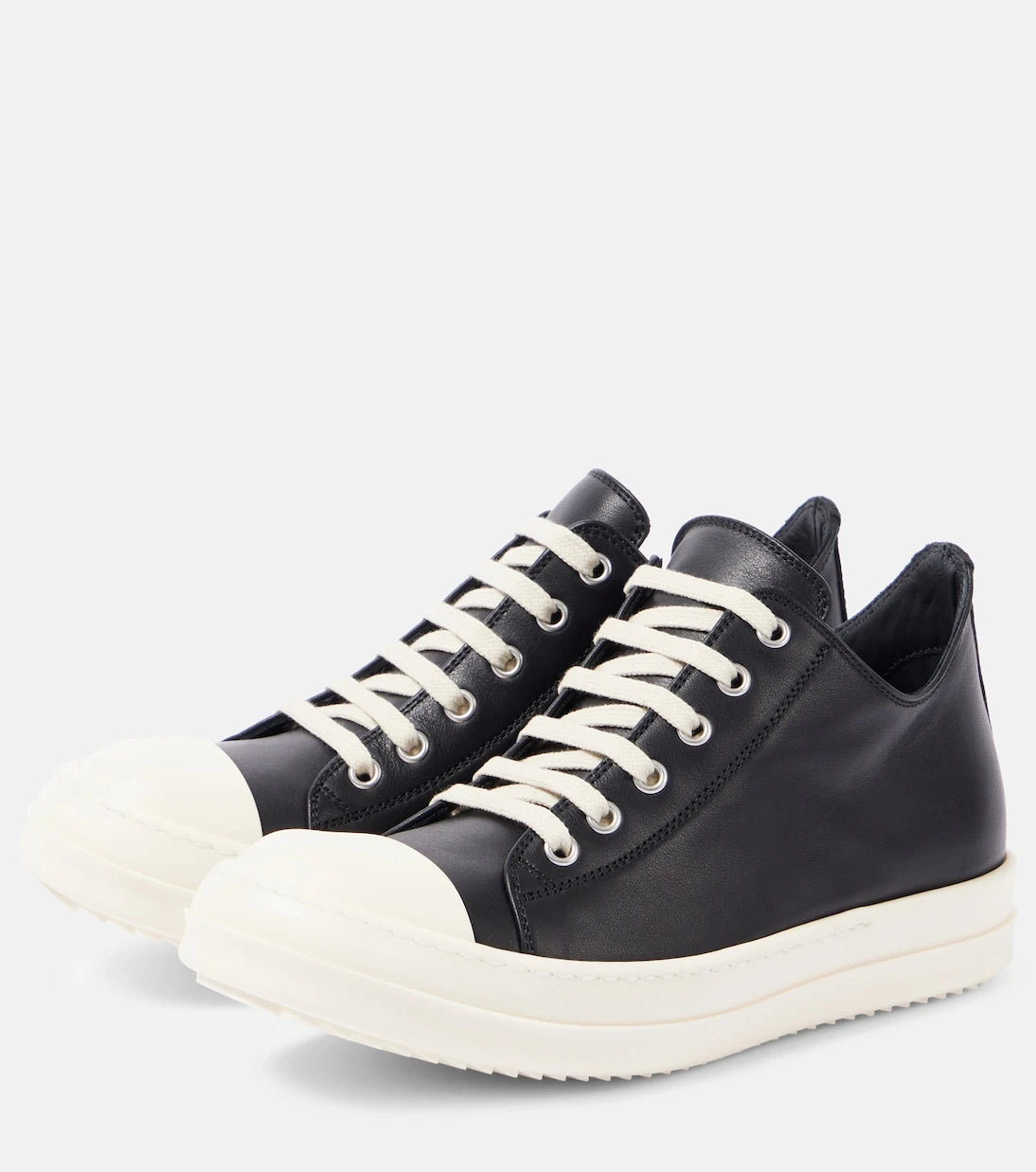 Rick Owens - Sneaks Low leather sneakers