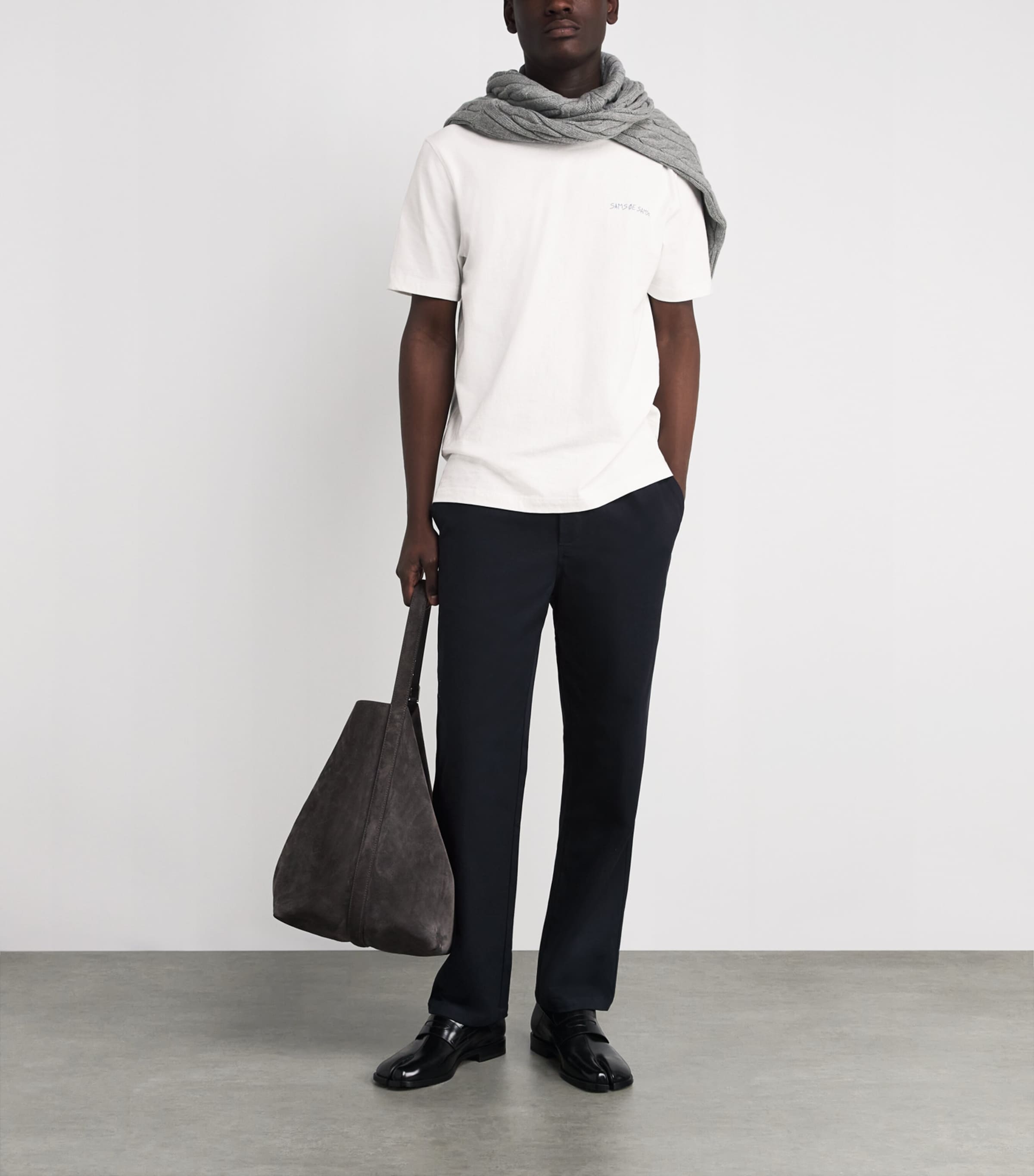 SAMSOE SAMSOE Cotton Dinner T-Shirt