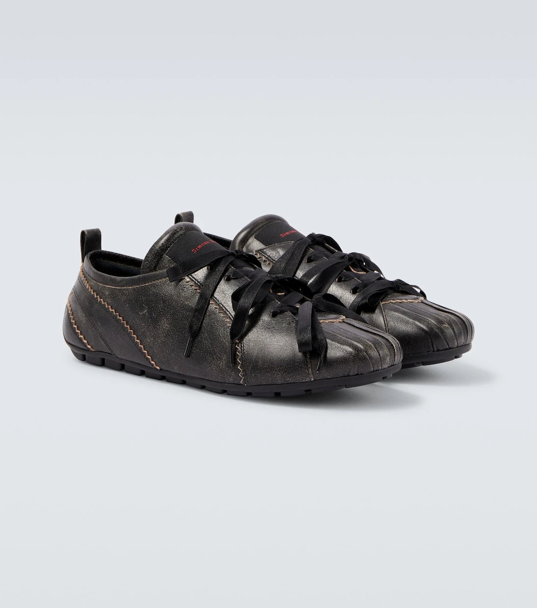 Simone Rocha - Ballerina Grip leather sneakers