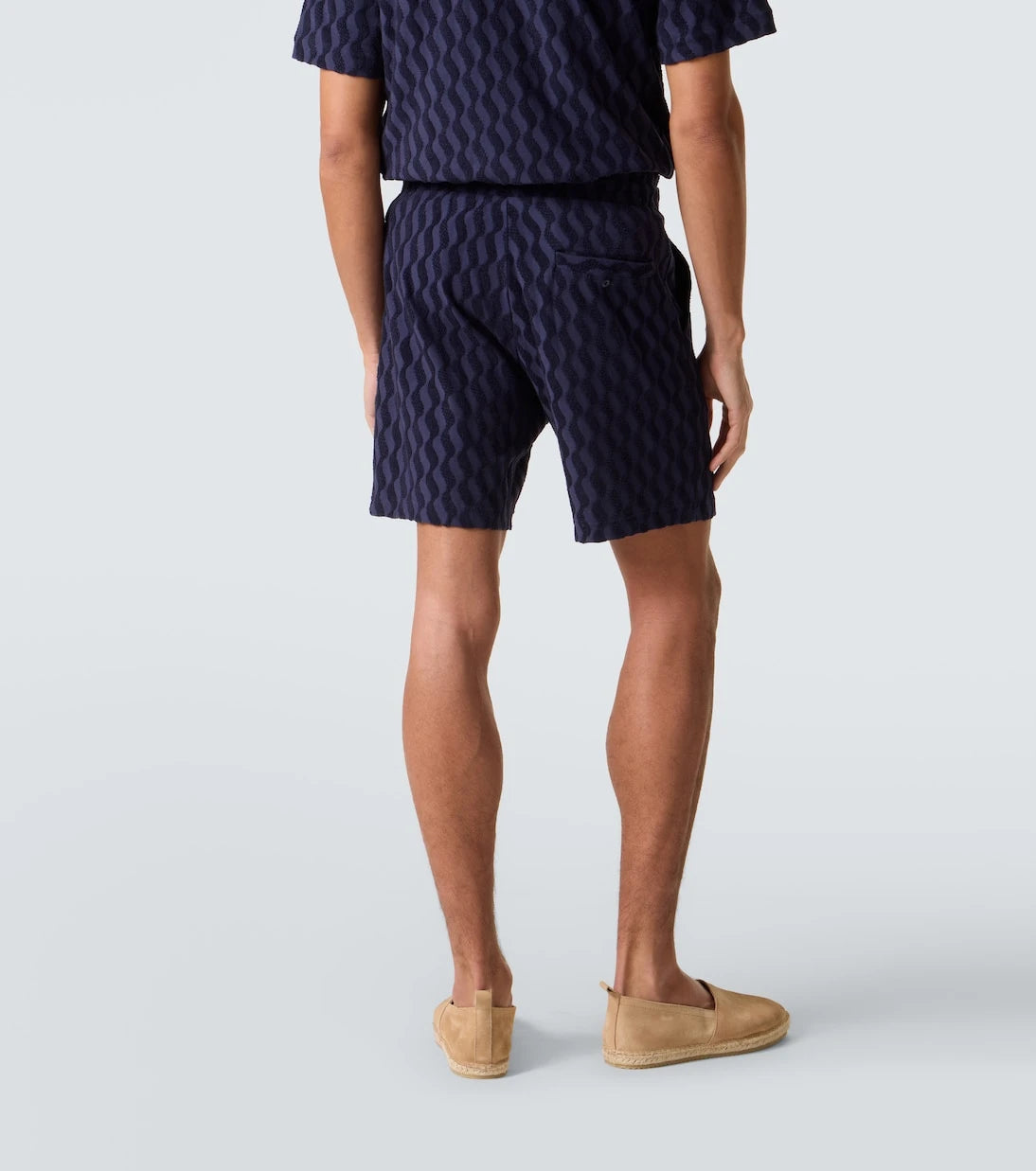Frescobol Carioca - Augusto cotton-blend terry shorts