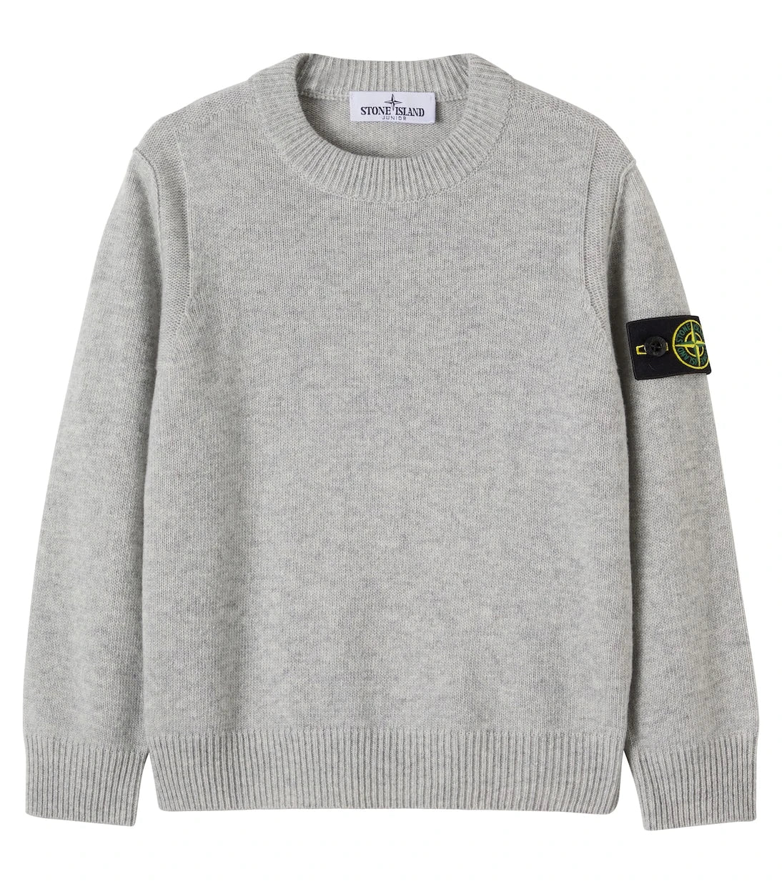 Stone Island Junior - Compass wool and cashmere-blend sweater