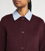 Claudie Pierlot Brown Wool Collared Jacket