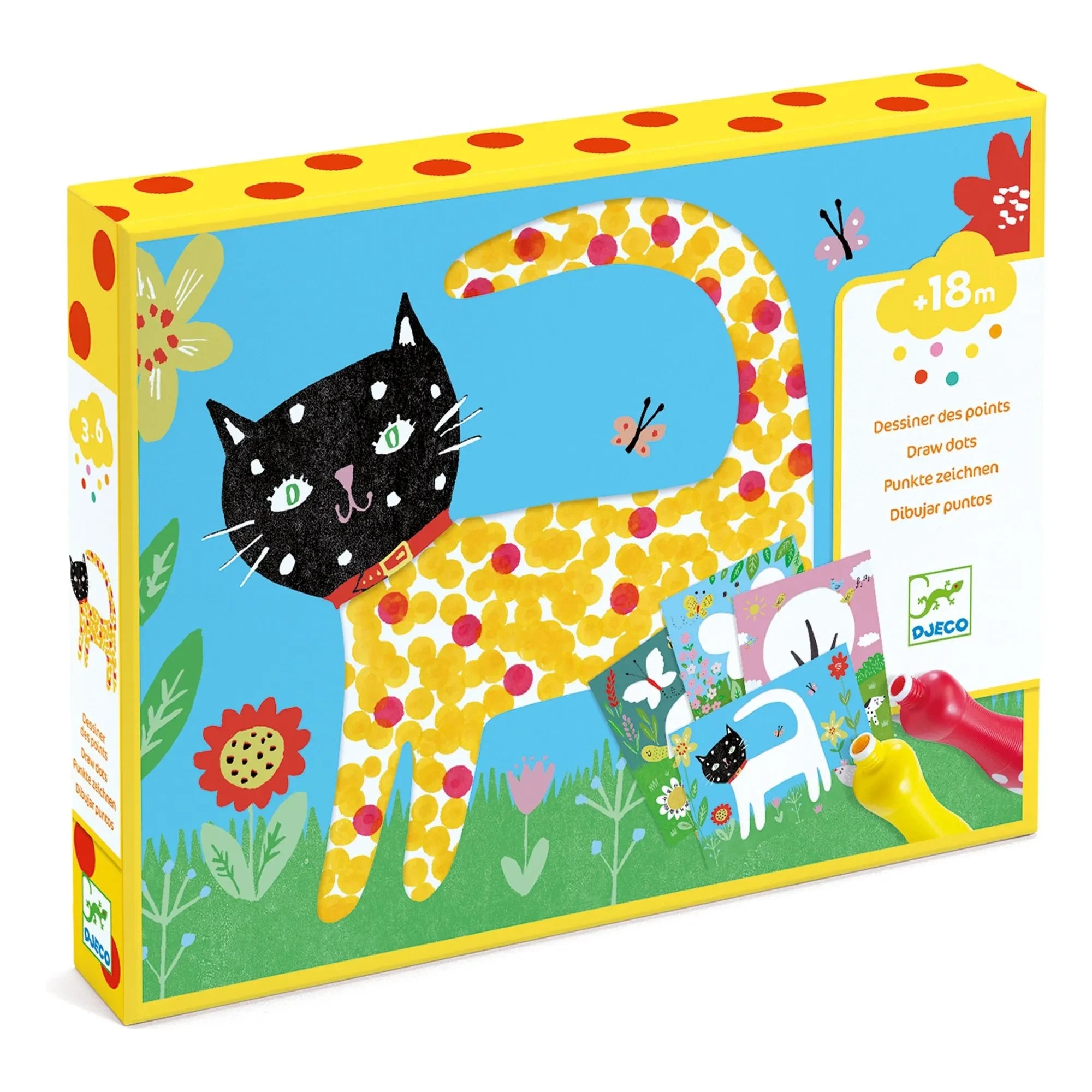 Djeco - A petits points paint set