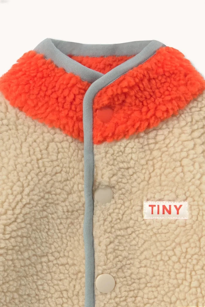Bebek polar tulum COLOR BLOCK SHERPA ONE-PIECE