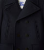 Navy Wool Pea Coat