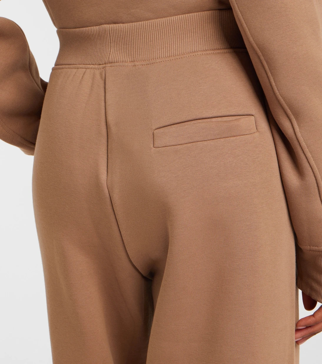 'S Max Mara - بنطال رياضي بومبيو من الجيرسي المخلوط بالقطن
