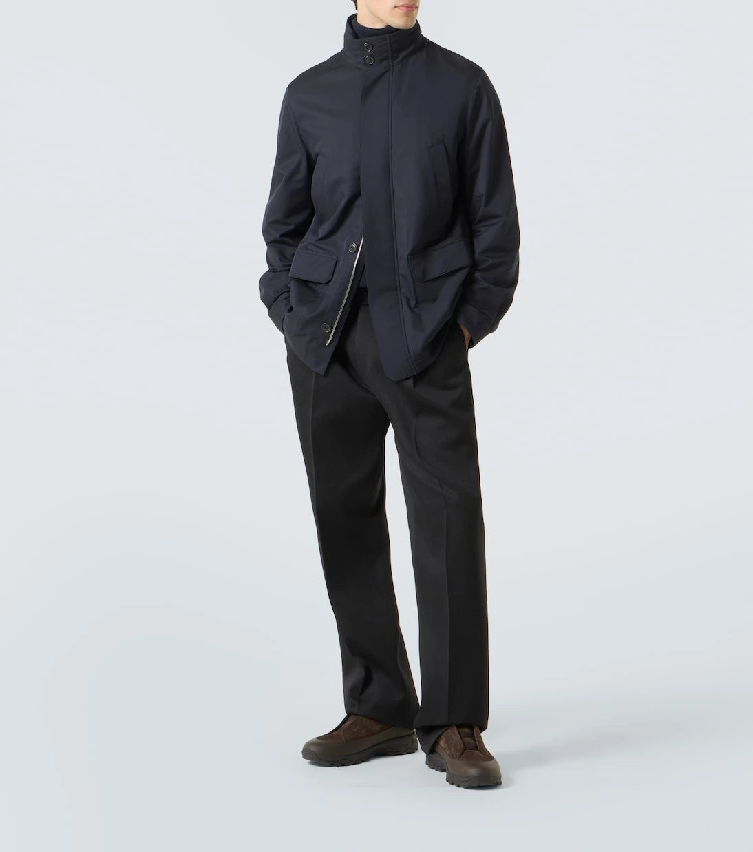 Zegna - Twill field jacket