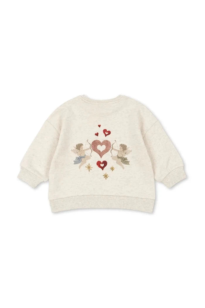 Детски памучен суичър Konges Sløjd LOUPY LOU SWEAT SHIRT OCS