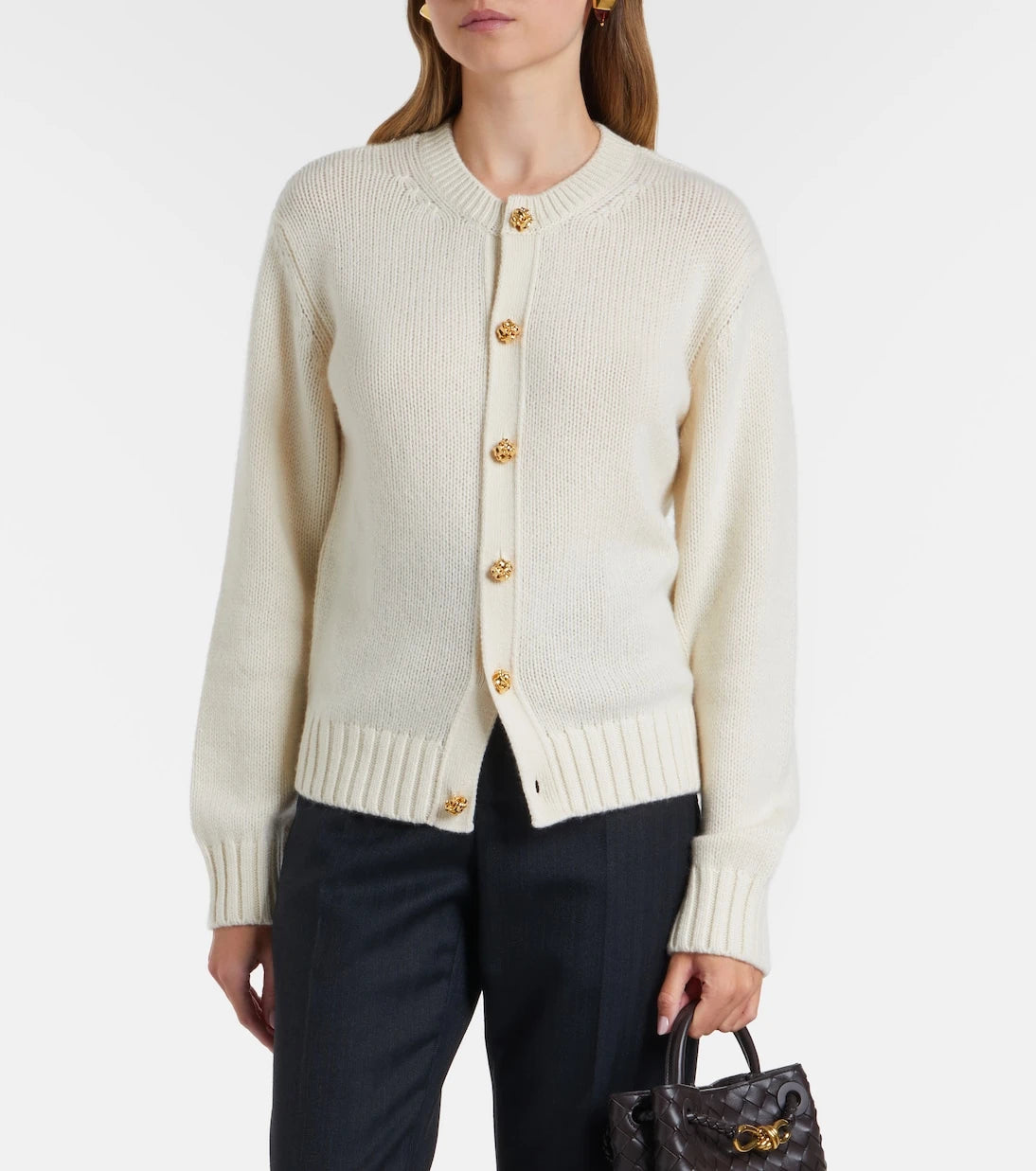 Bottega Veneta - Knot cashmere cardigan