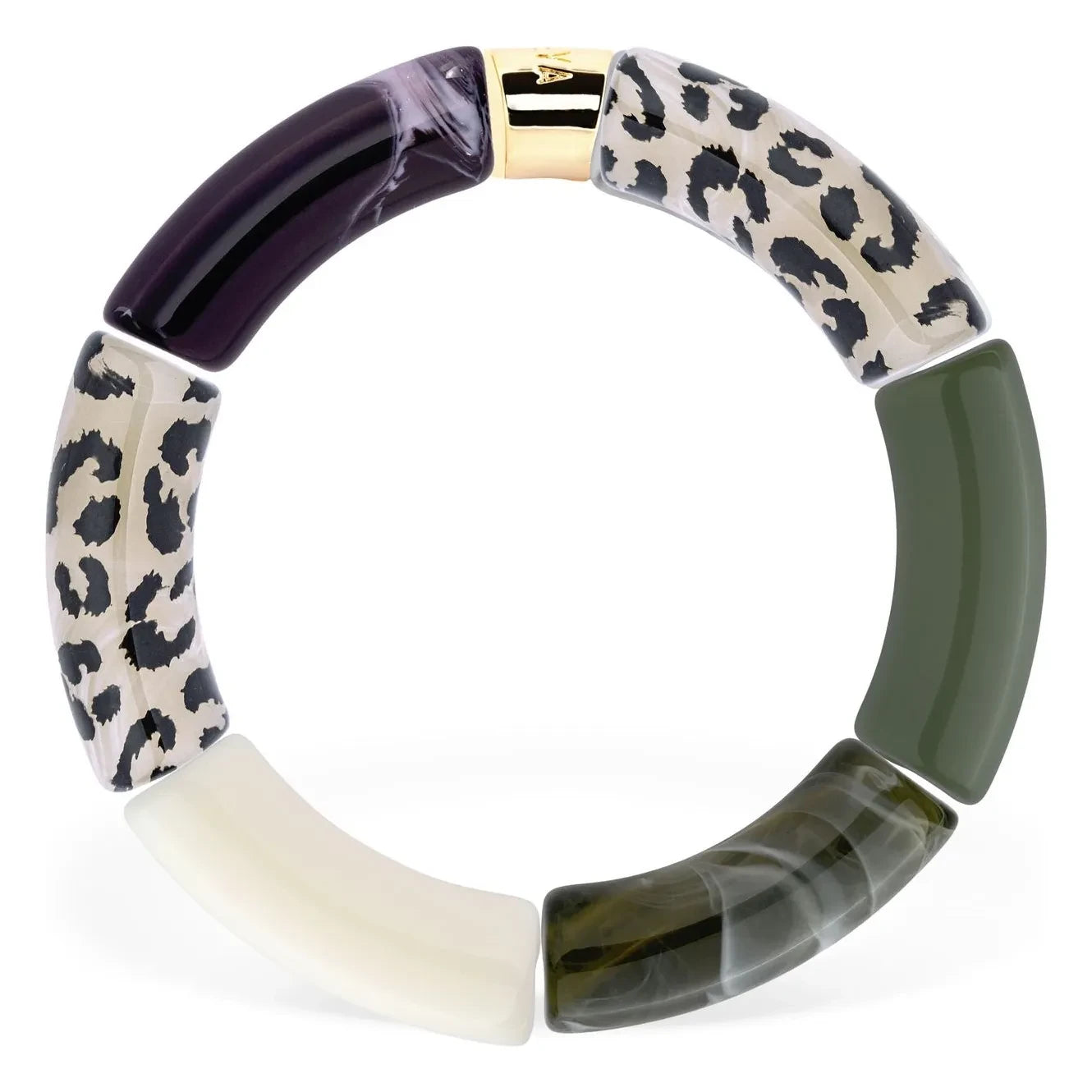 Parabaya - Capi 2 bracelet | Dark green