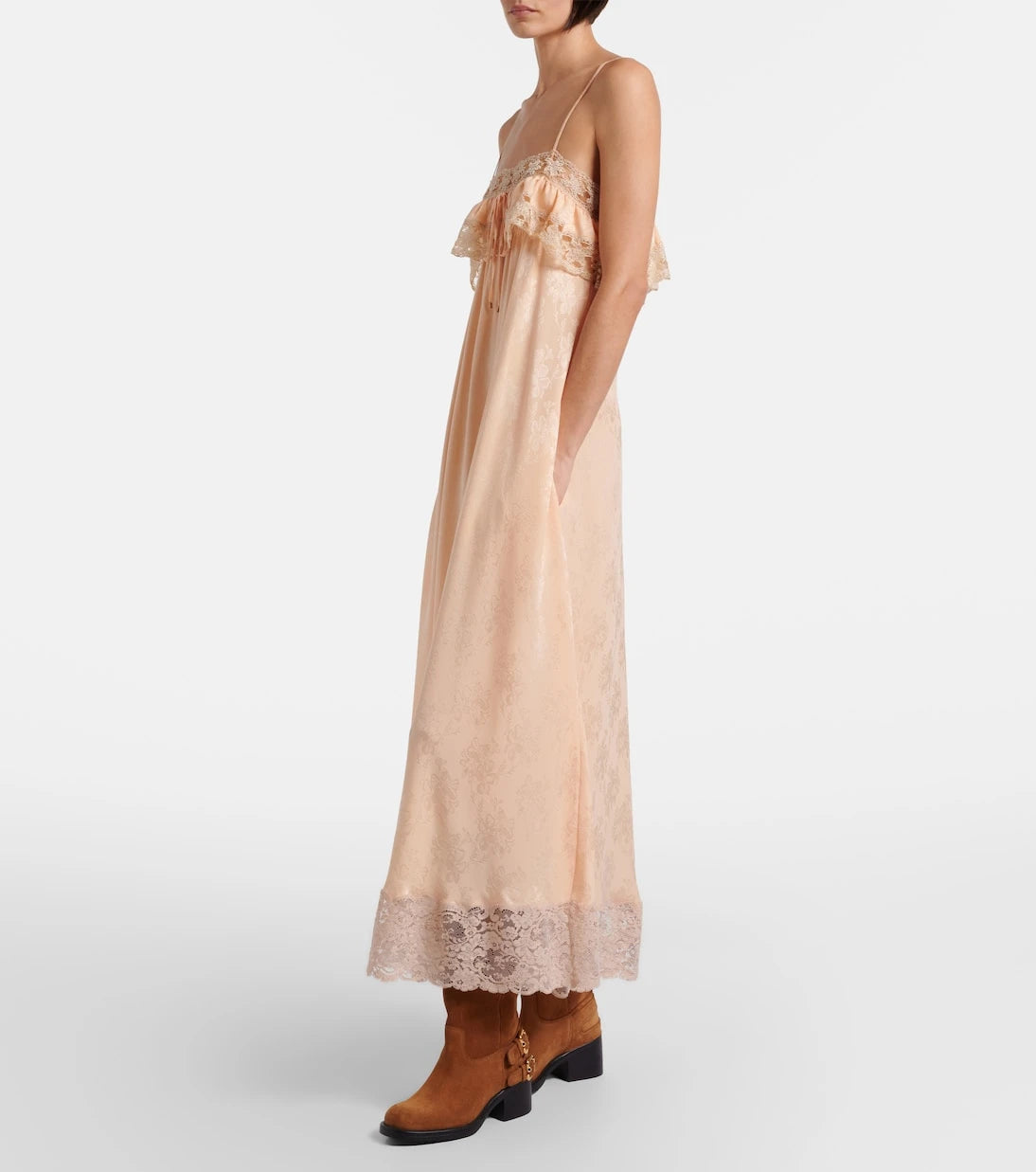 Chloé - Dakota suede biker boots