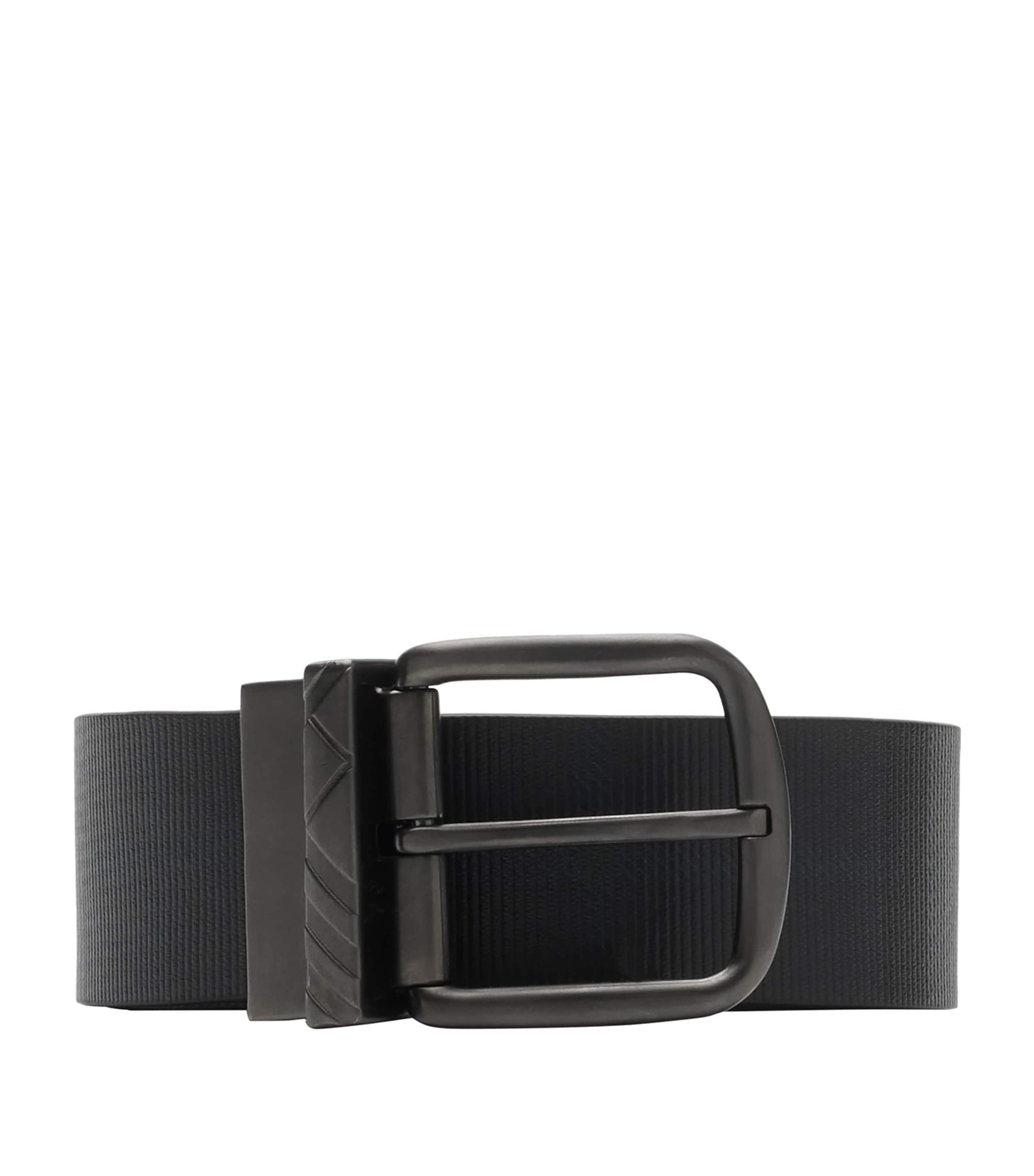 Leather Check Reversible Belt