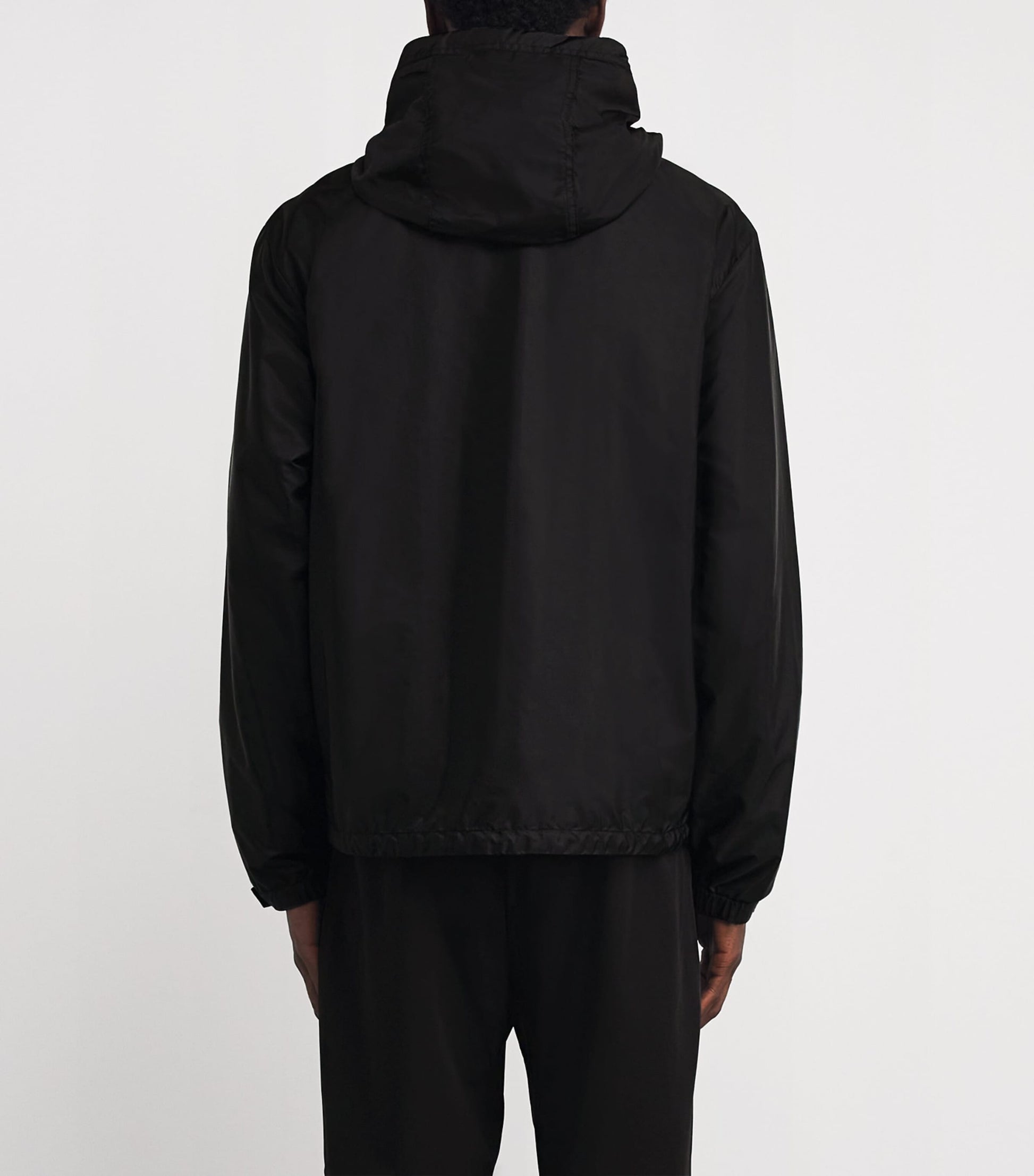 Moncler Black Water-Repellent Remoray Windbreaker Jacket