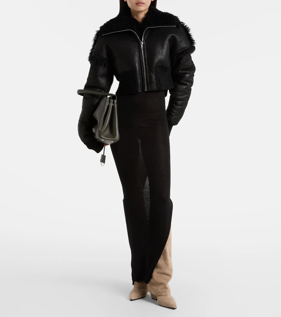 Paris Texas - Jane 60 suede knee-high boots