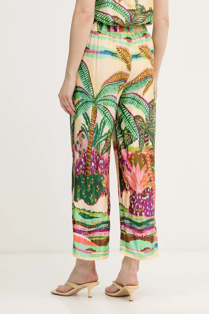Lola Casademunt kadın viskon culotte pantolon