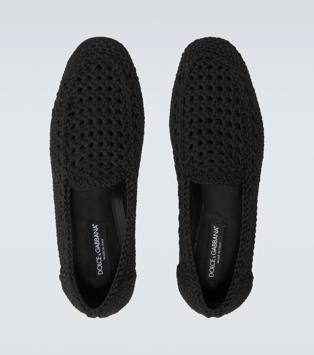 Dolce&Gabbana - Woven loafers