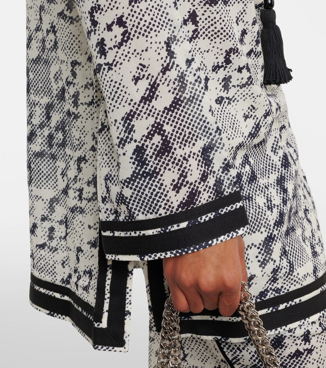 Tory Burch - Printed silk and cotton tunic