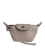 Longchamp Grey Leather Le Pliage Xtra Coin Purse