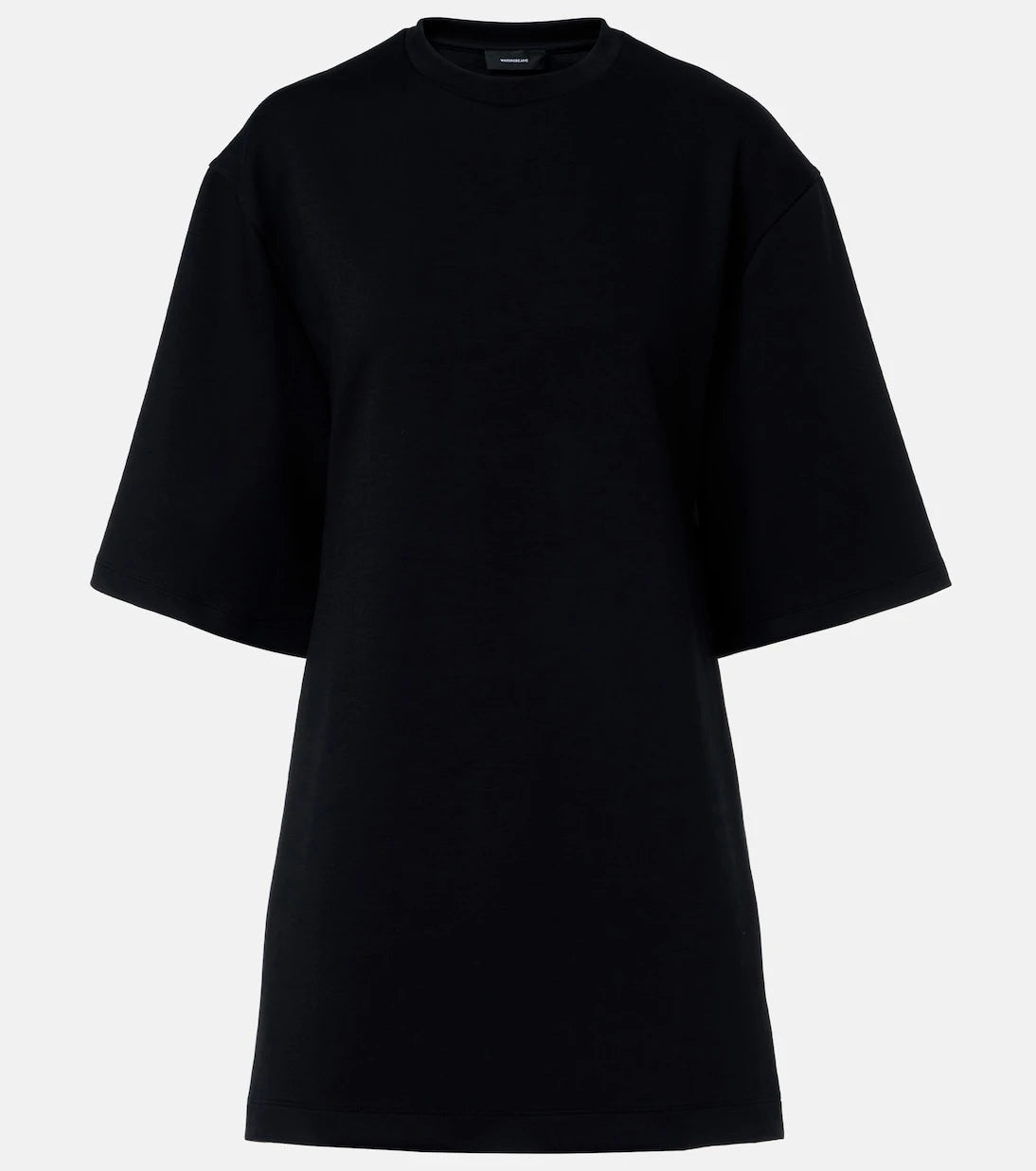 Wardrobe.NYC - Open-back cotton-blend jersey minidress