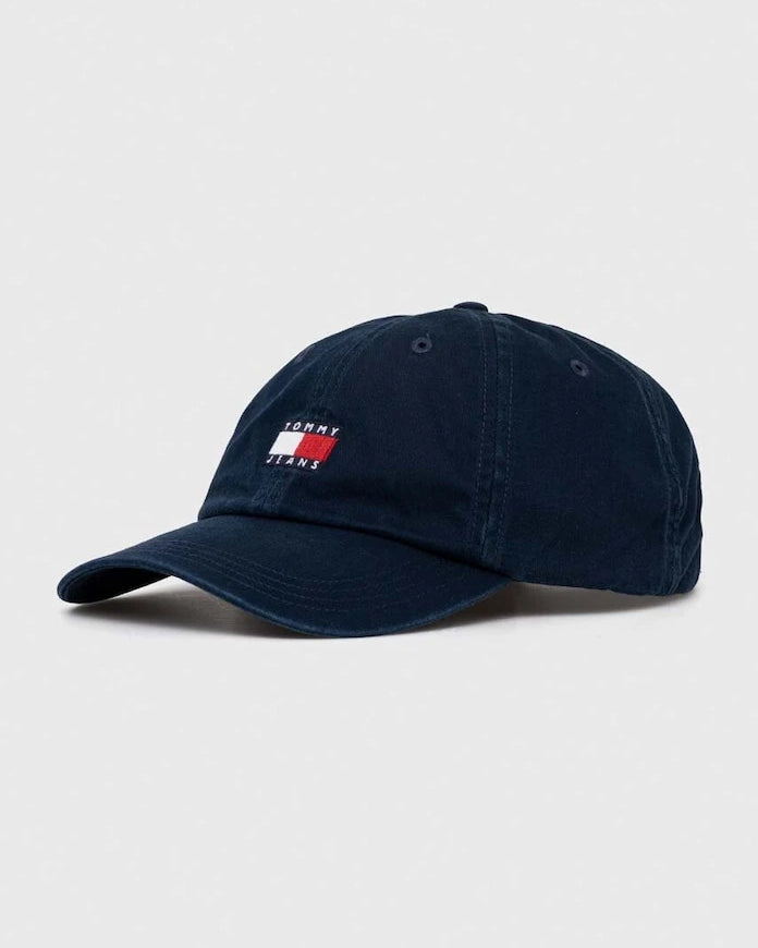 Памучна шапка с козирка Tommy Jeans