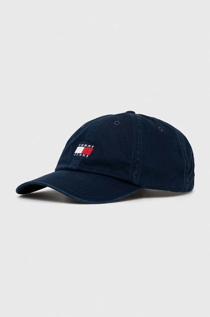 Памучна шапка с козирка Tommy Jeans