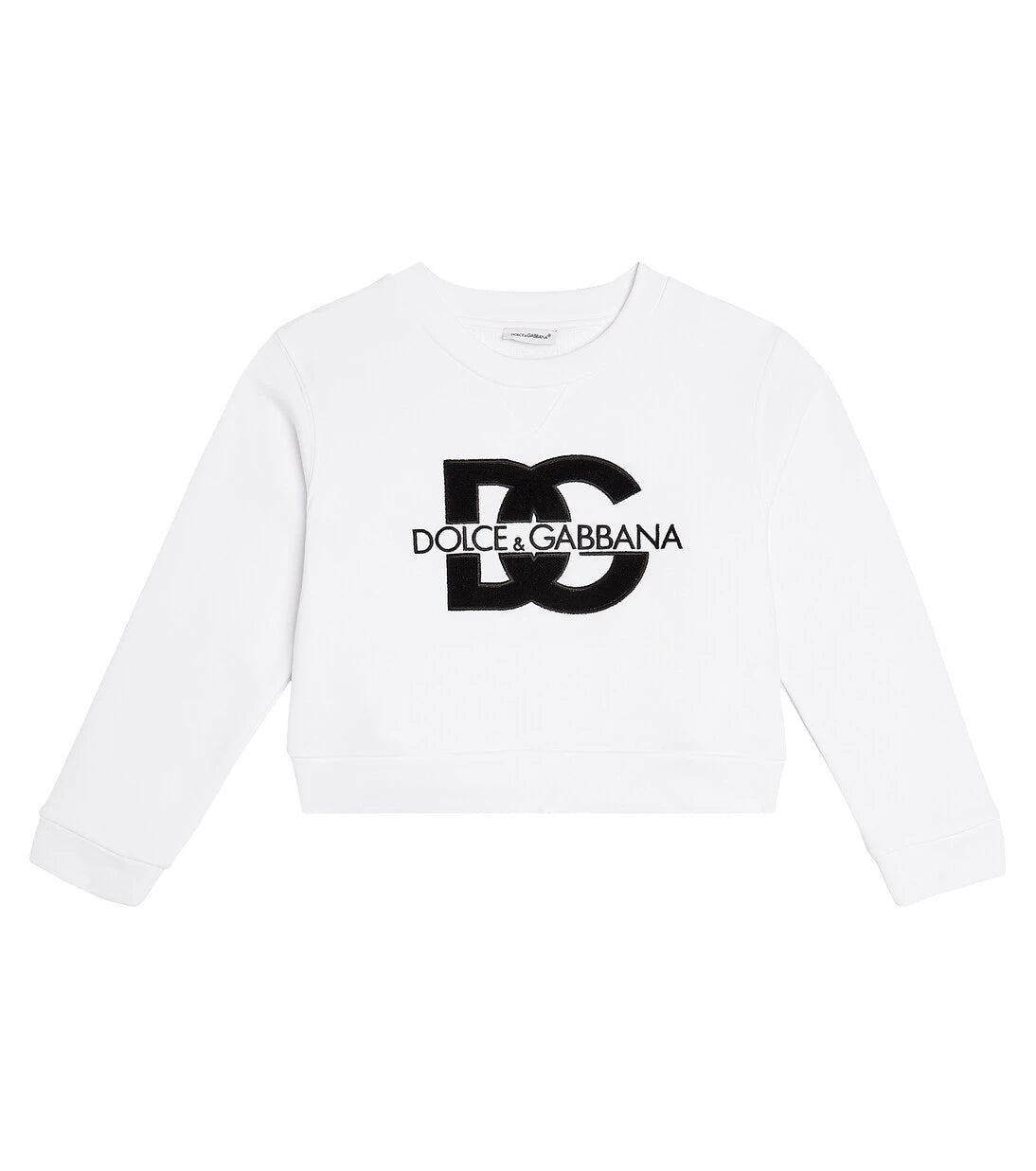 Dolce&Gabbana Kids - DG cotton jersey sweatshirt