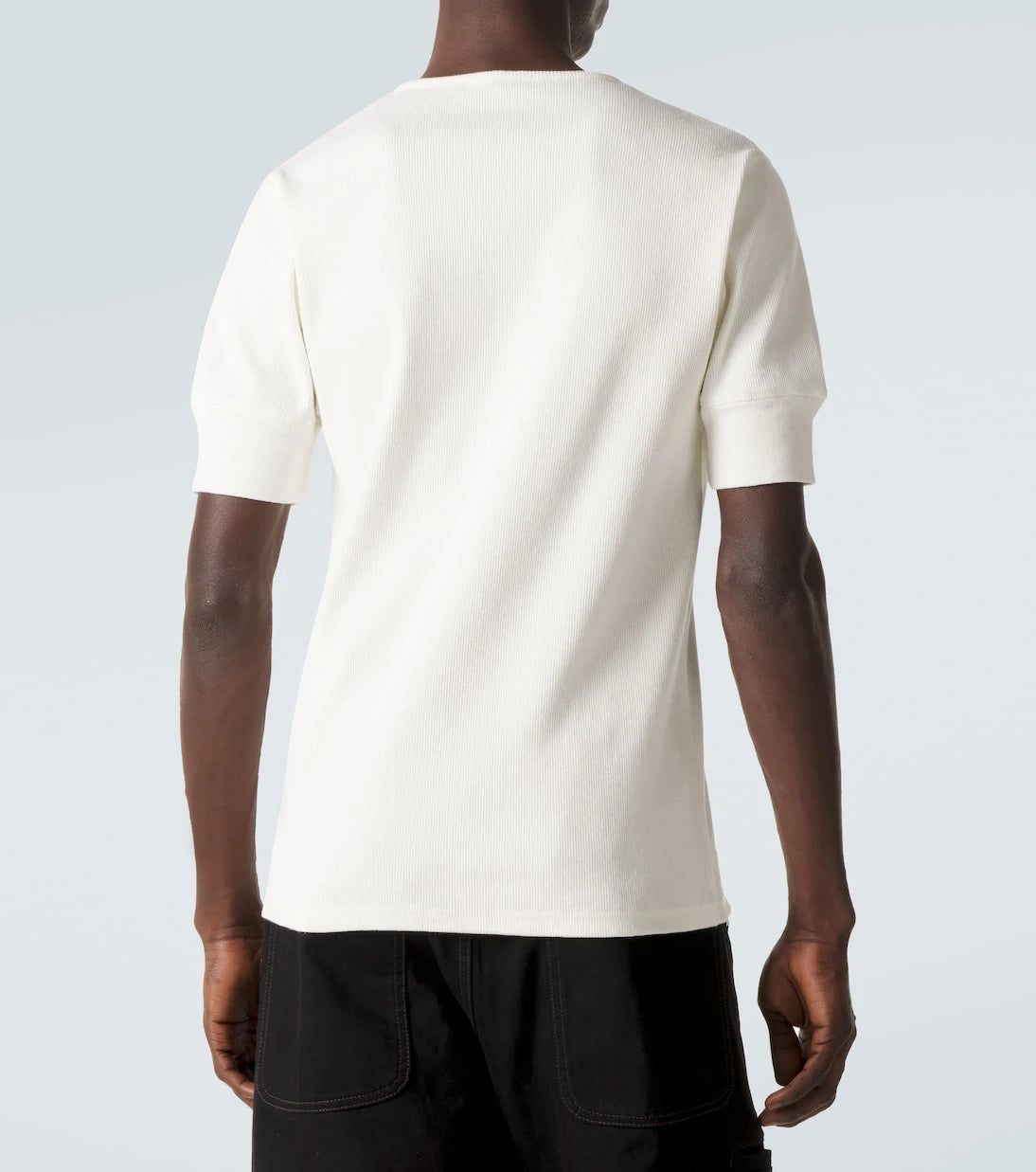Lemaire - Cotton and linen jersey Henley shirt
