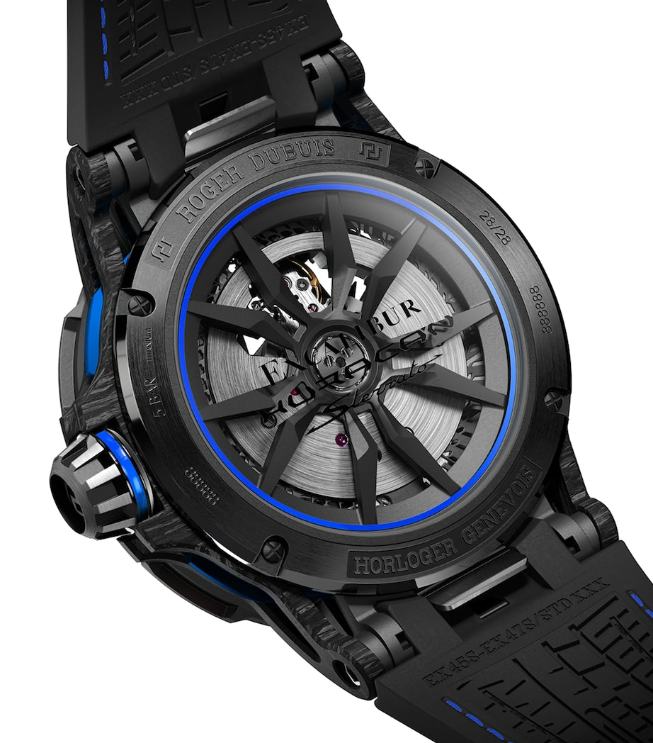 Roger Dubuis Carbon Excalibur Spider Huracan Sterrato MB Watch 45mm