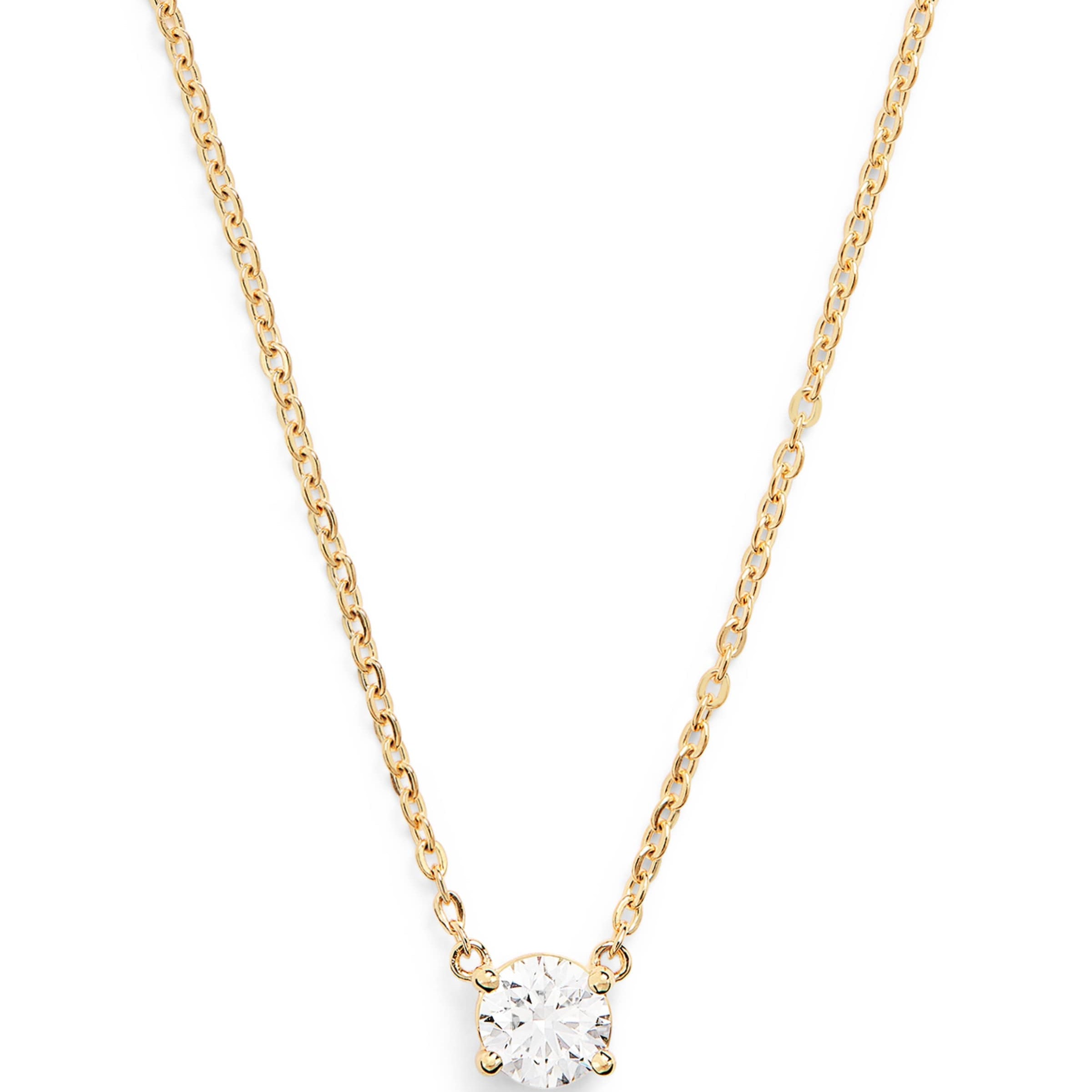 Yellow Gold and Diamond Pendant Necklace (0.50ct)